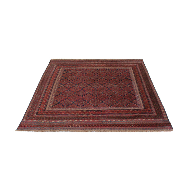 Kelim Rug - Oriental - 186 x 144 cm - dark red