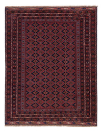 Kelim Rug - Oriental - 202 x 155 cm - dark red