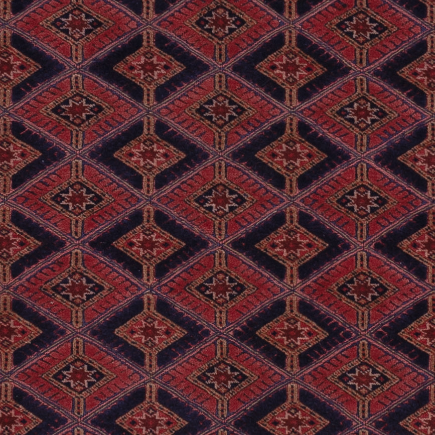 Kelim Rug - Oriental - 202 x 155 cm - dark red