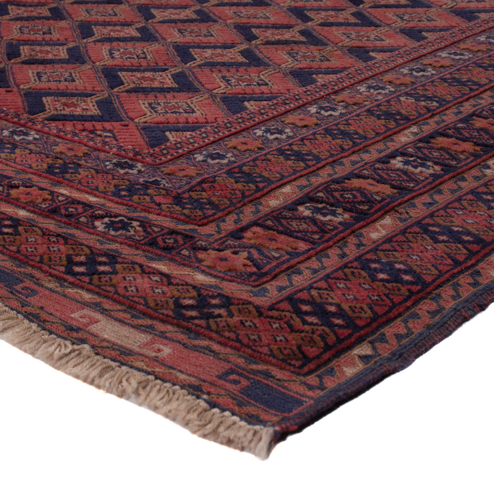 Kelim Rug - Oriental - 202 x 155 cm - dark red