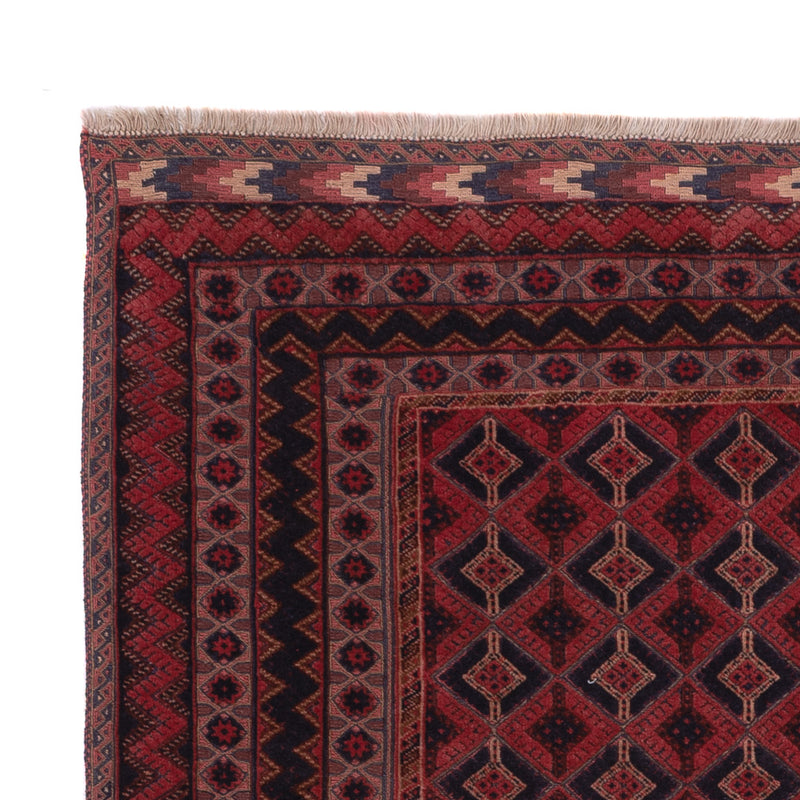 Kelim Rug - Oriental - 201 x 161 cm - dark red