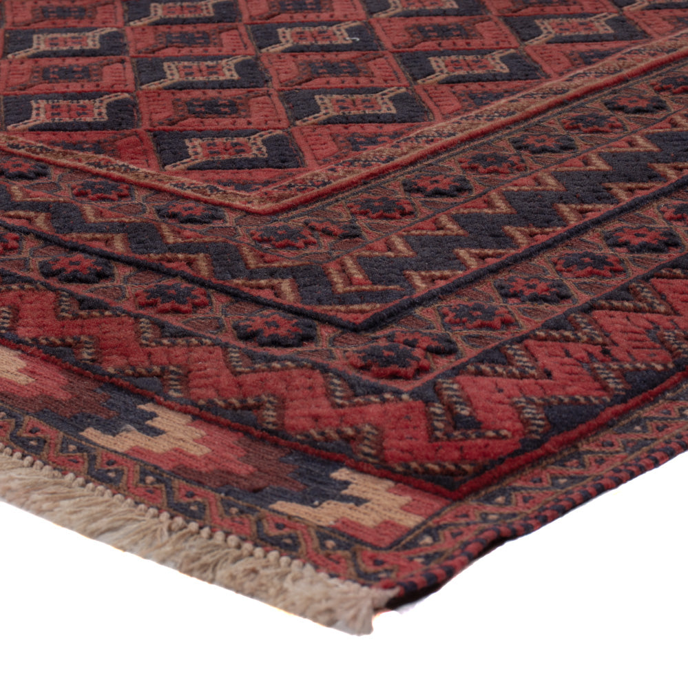 Kelim Rug - Oriental - 201 x 161 cm - dark red