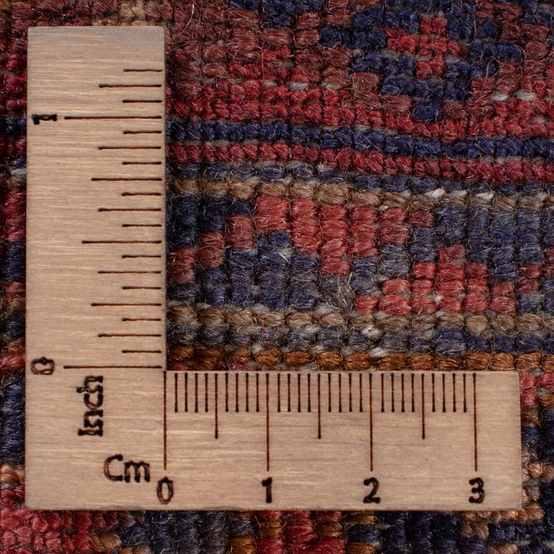 Kelim Rug - Oriental - 191 x 146 cm - dark red