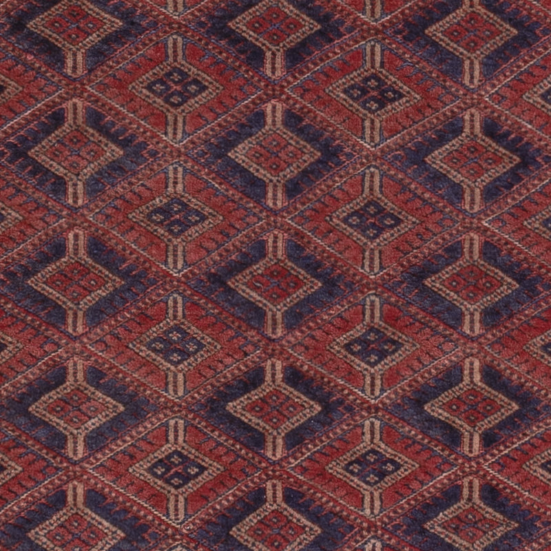 Kelim Rug - Oriental - 203 x 157 cm - dark red