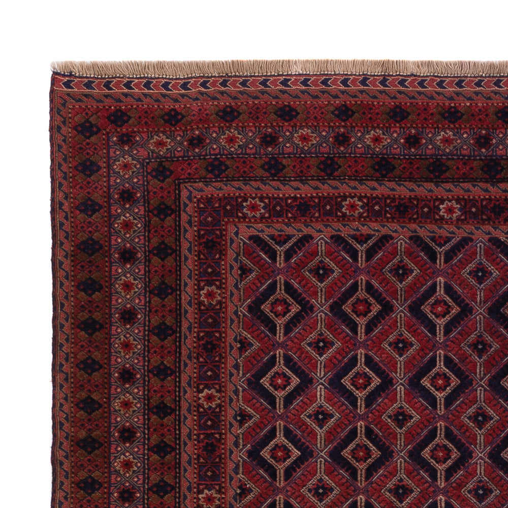 Kelim Rug - Oriental - 203 x 149 cm - dark red