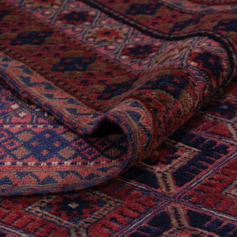 Kelim Rug - Oriental - 203 x 149 cm - dark red