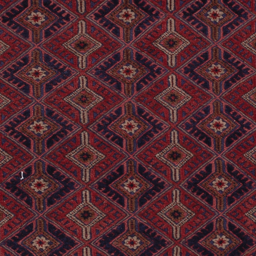 Kelim Rug - Oriental - 190 x 151 cm - dark red