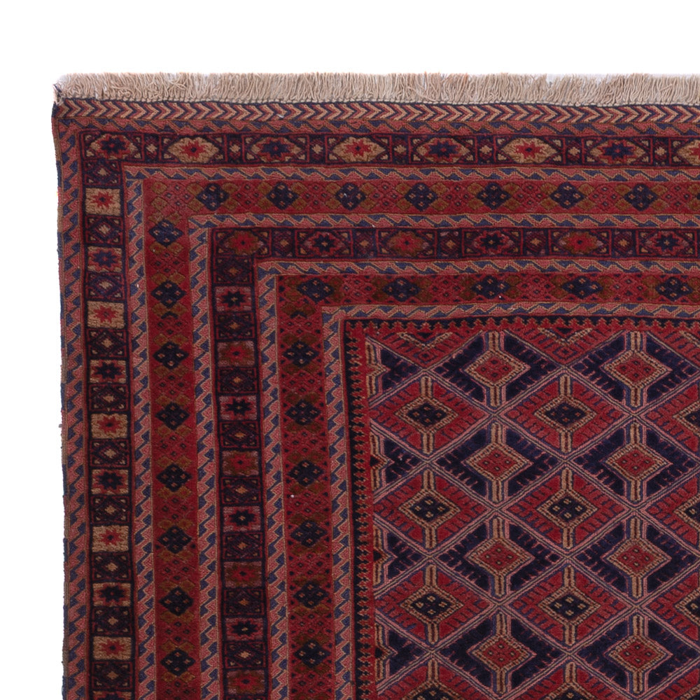 Kelim Rug - Oriental - 190 x 151 cm - dark red