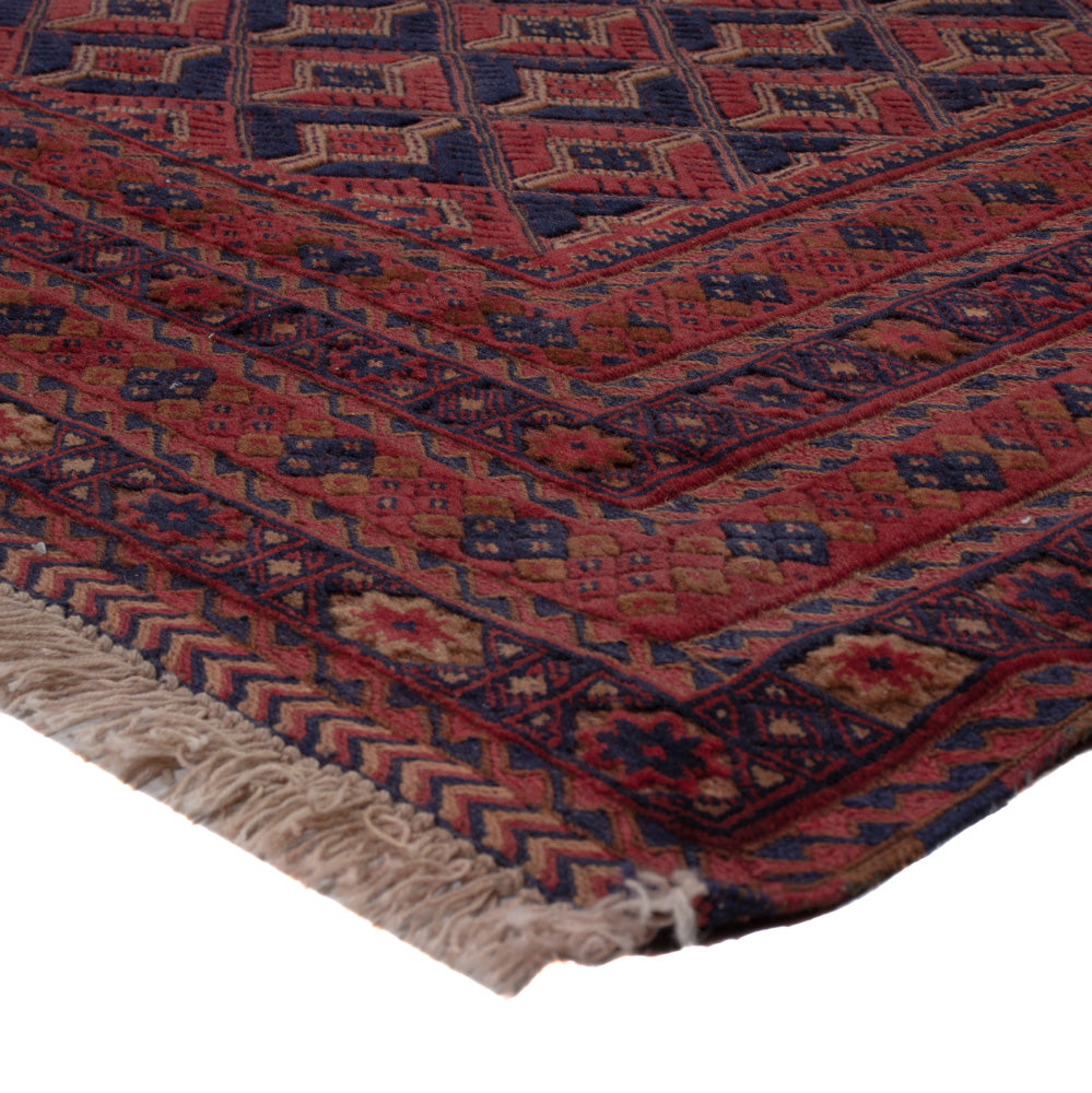 Kelim Rug - Oriental - 190 x 151 cm - dark red