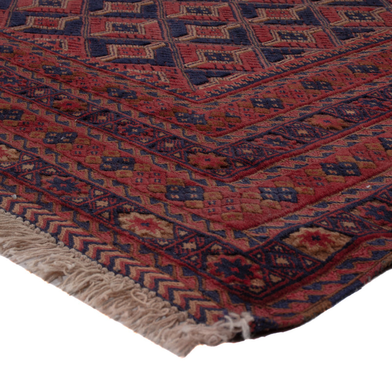 Kelim Rug - Oriental - 190 x 151 cm - dark red