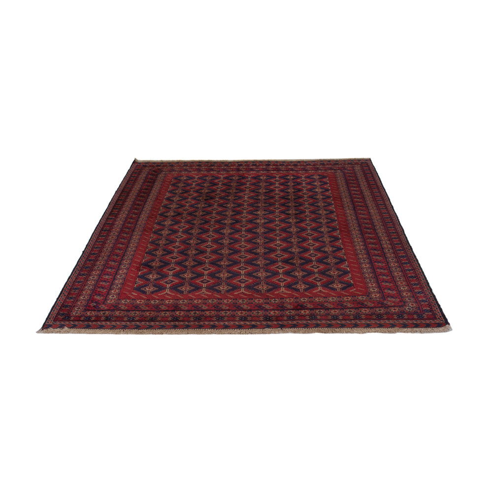 Kelim Rug - Oriental - 200 x 160 cm - dark red