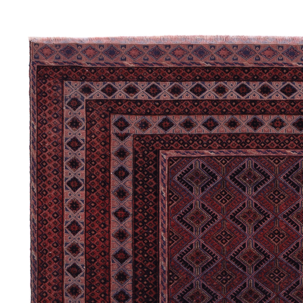 Kelim Rug - Oriental - 188 x 152 cm - dark red