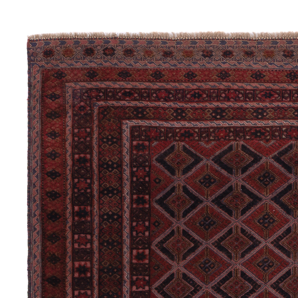 Kelim Rug - Oriental - 196 x 156 cm - dark red