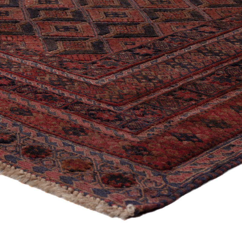 Kelim Rug - Oriental - 196 x 156 cm - dark red