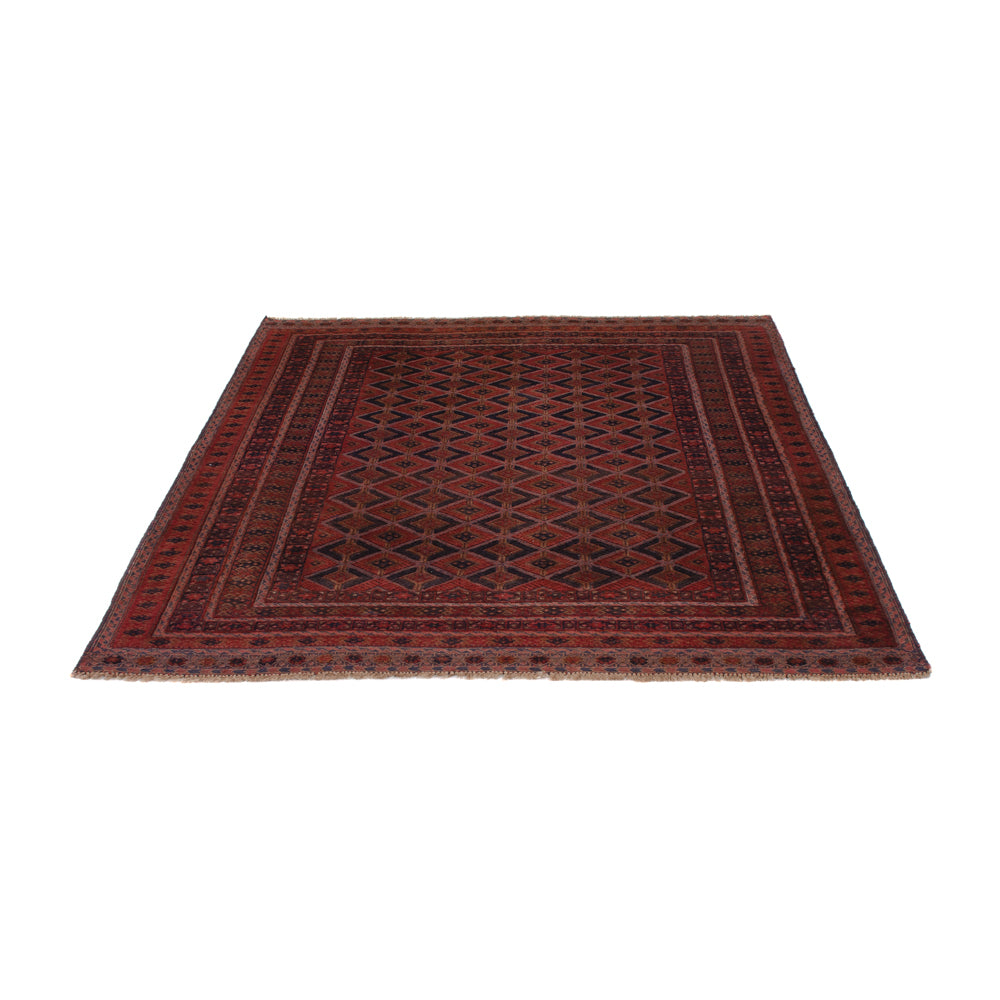 Kelim Rug - Oriental - 196 x 156 cm - dark red