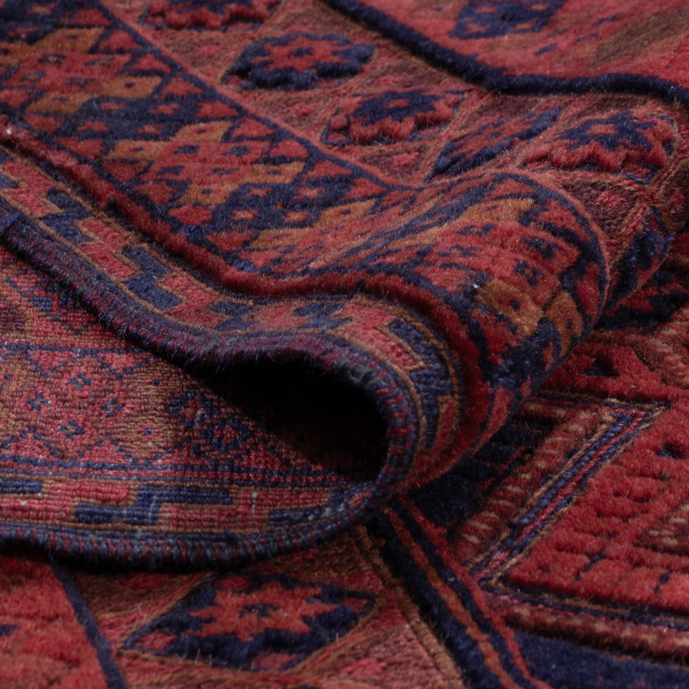 Kelim Rug - Oriental - 203 x 155 cm - dark red