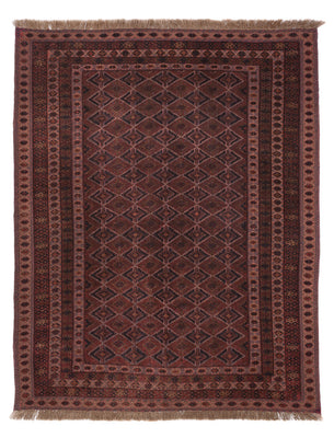 Kelim Rug - Oriental - 203 x 163 cm - dark red