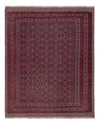 Kelim Rug - Oriental - 195 x 159 cm - dark red