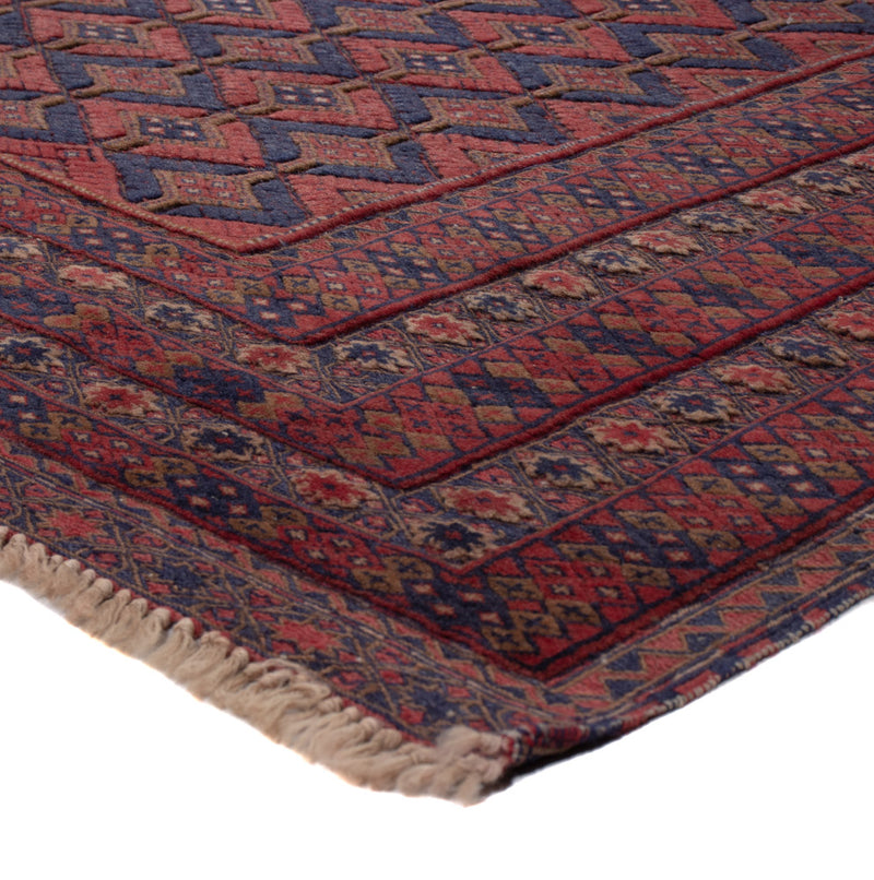 Kelim Rug - Oriental - 193 x 146 cm - dark red