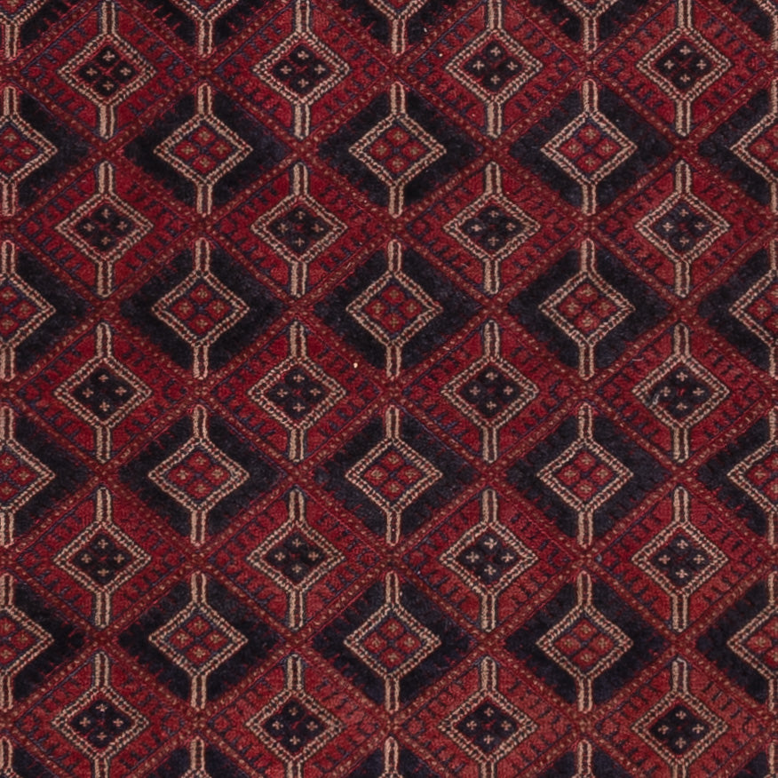 Kelim Rug - Oriental - 213 x 150 cm - dark red