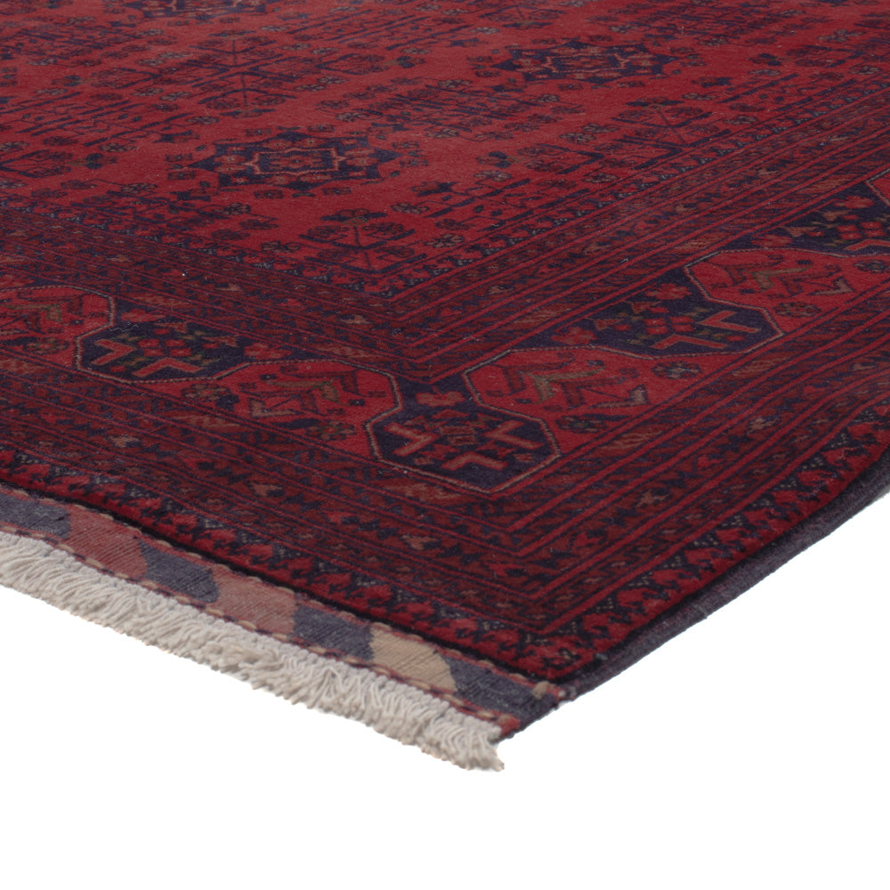 Afghan Rug - Royal - 290 x 198 cm - dark red