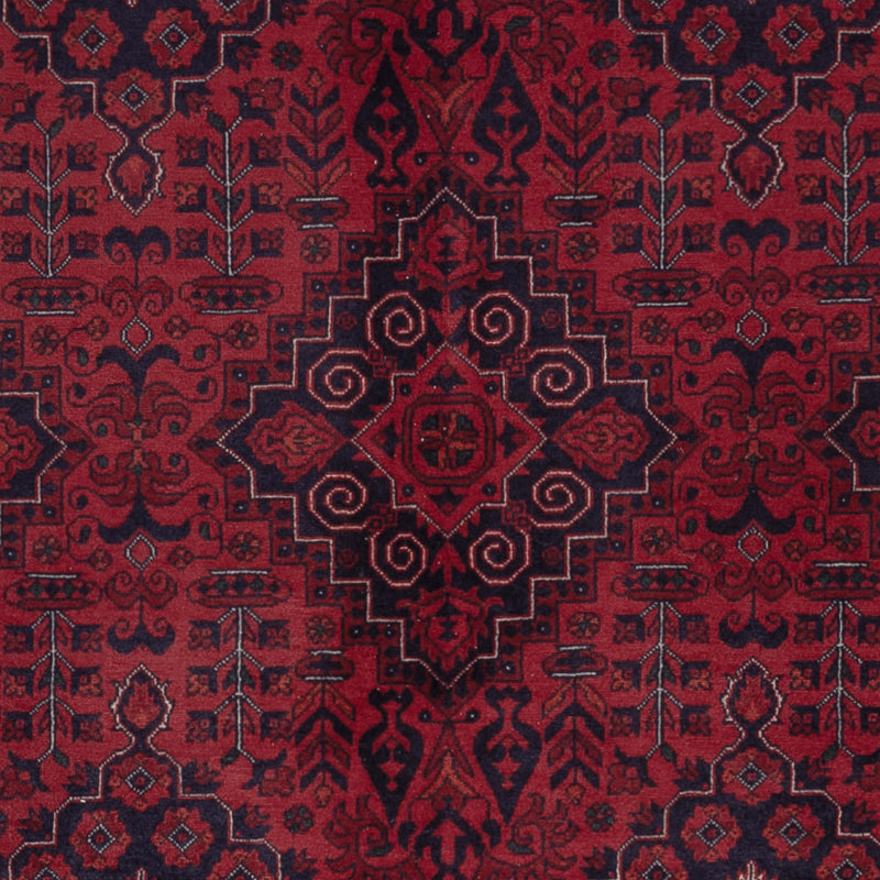 Afghan Rug - Royal - 301 x 204 cm - dark red