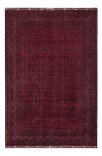 Afghan Rug - Royal - 294 x 202 cm - dark red