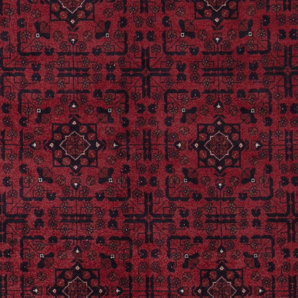 Afghan Rug - Royal - 294 x 202 cm - dark red