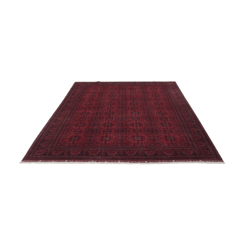 Afghan Rug - Royal - 294 x 206 cm - dark red
