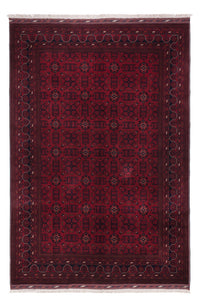 Afghan Rug - Royal - 293 x 203 cm - dark red