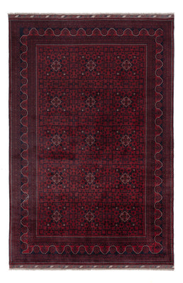 Afghan Rug - Kunduz - 298 x 201 cm - dark red