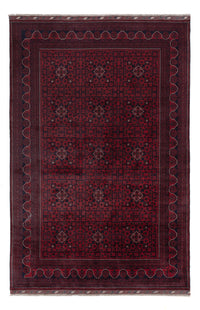 Afghan Rug - Kunduz - 298 x 201 cm - dark red