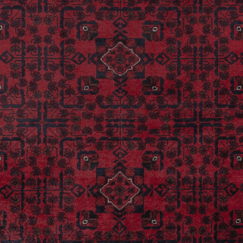 Afghan Rug - Kunduz - 288 x 198 cm - dark red