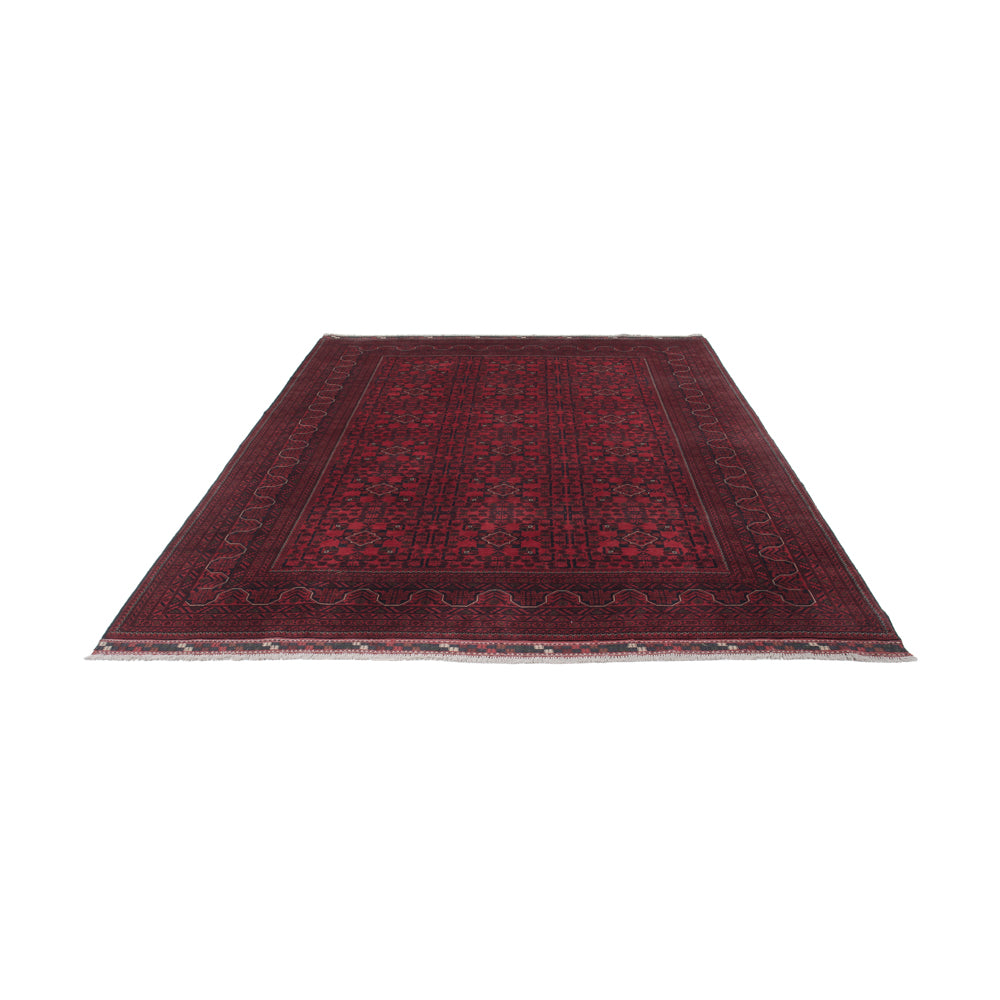 Afghan Rug - Kunduz - 288 x 198 cm - dark red