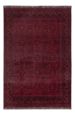 Afghan Rug - Kunduz - 296 x 200 cm - dark red
