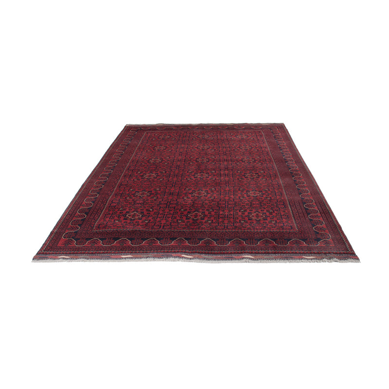 Afghan Rug - Kunduz - 290 x 197 cm - dark red