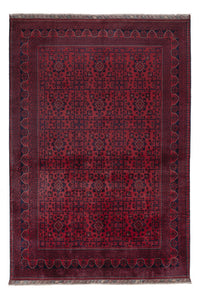 Afghan Rug - Kunduz - 295 x 200 cm - dark red