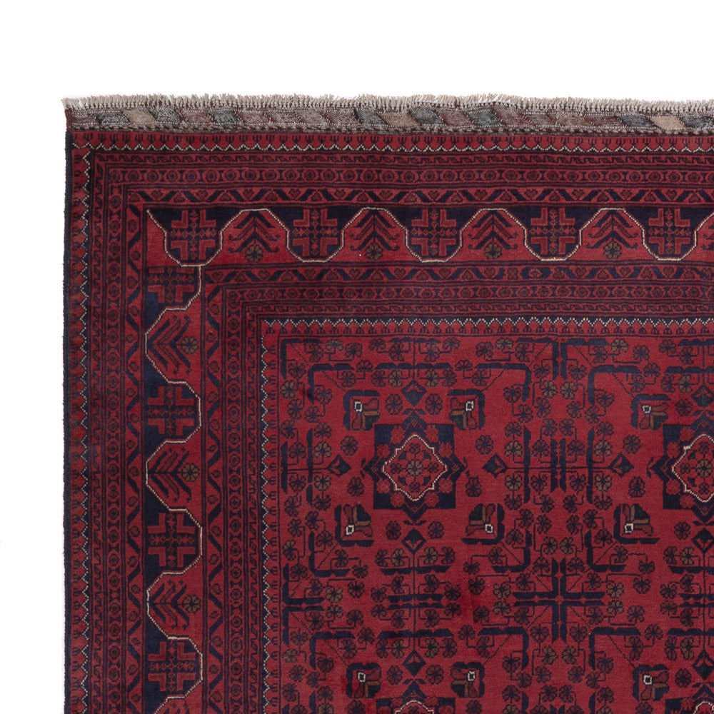 Afghan Rug - Kunduz - 295 x 200 cm - dark red