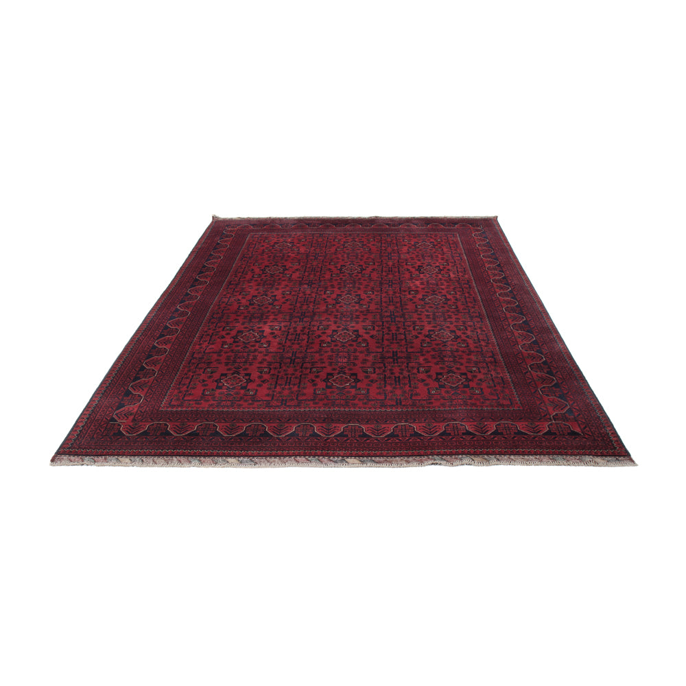 Afghan Rug - Kunduz - 295 x 200 cm - dark red