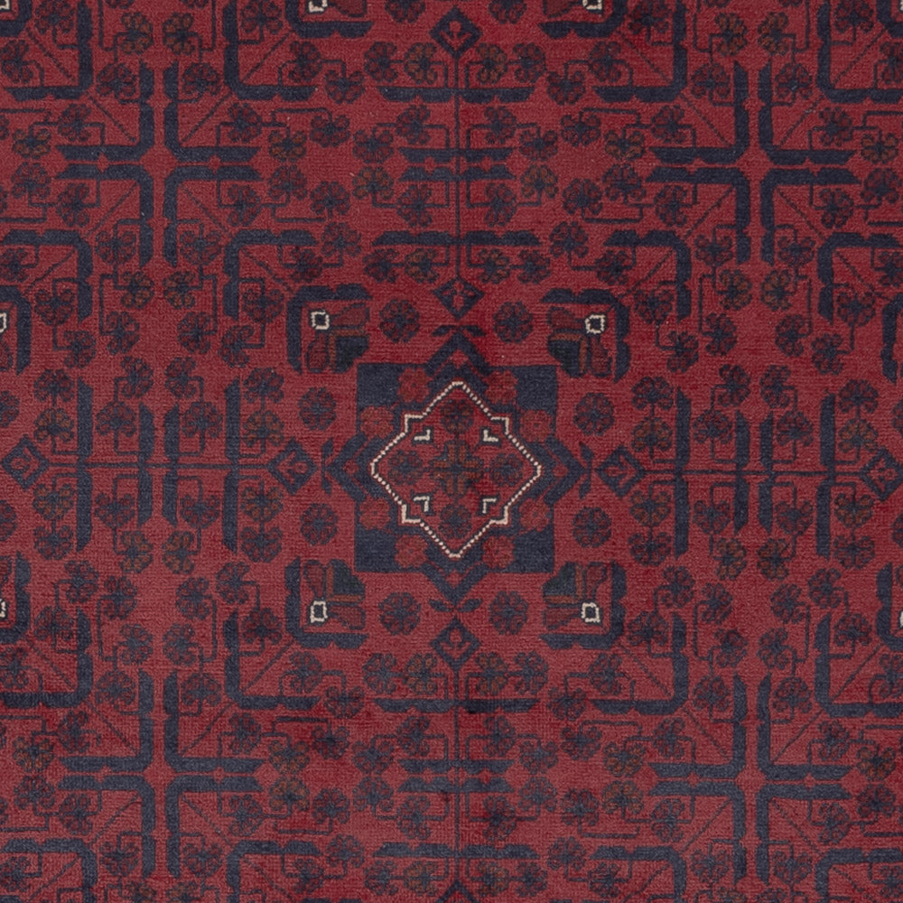 Afghan Rug - Kunduz - 292 x 200 cm - dark red