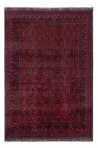 Afghan Rug - Kunduz - 290 x 198 cm - dark red