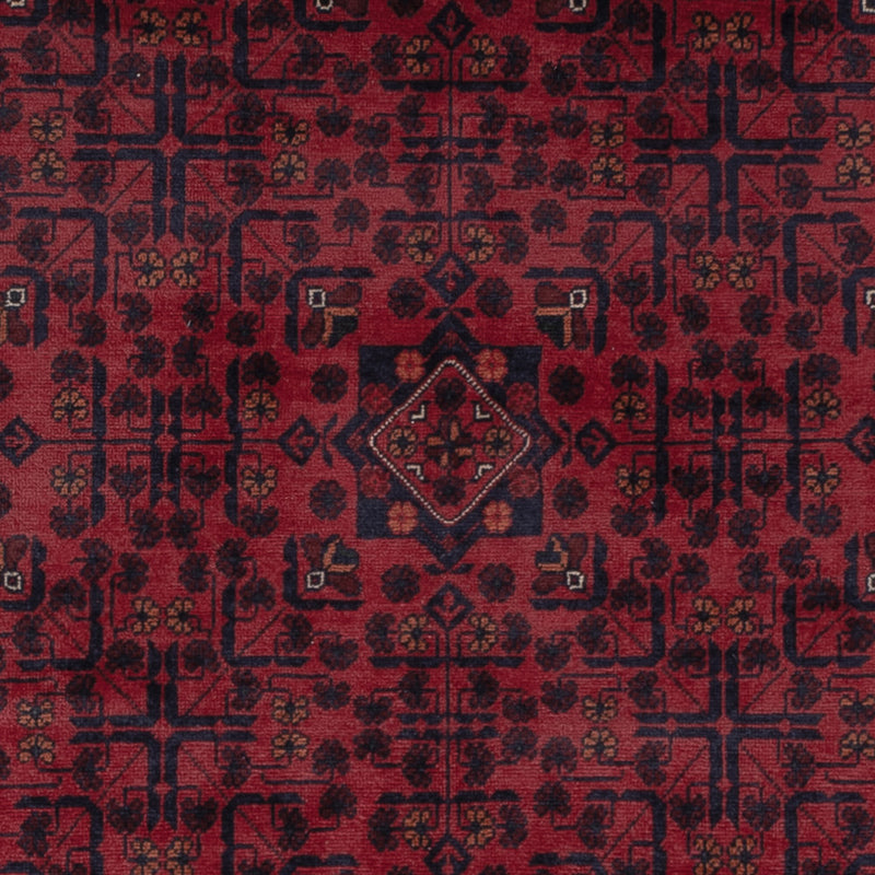 Afghan Rug - Kunduz - 290 x 198 cm - dark red
