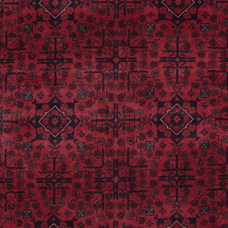Afghan Rug - Royal - 293 x 200 cm - dark red