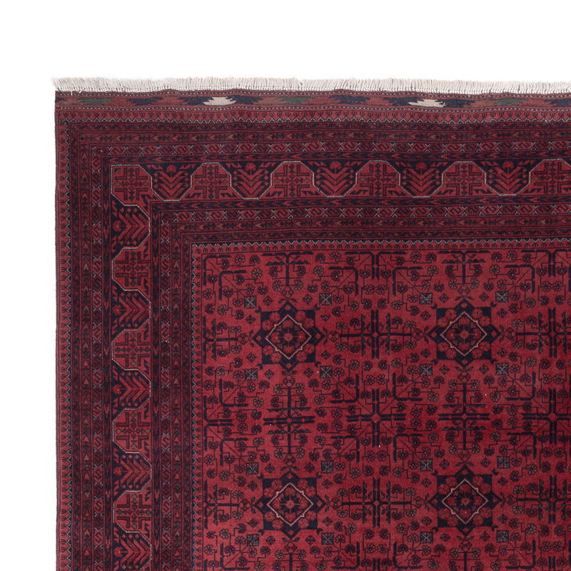 Afghan Rug - Royal - 293 x 200 cm - dark red