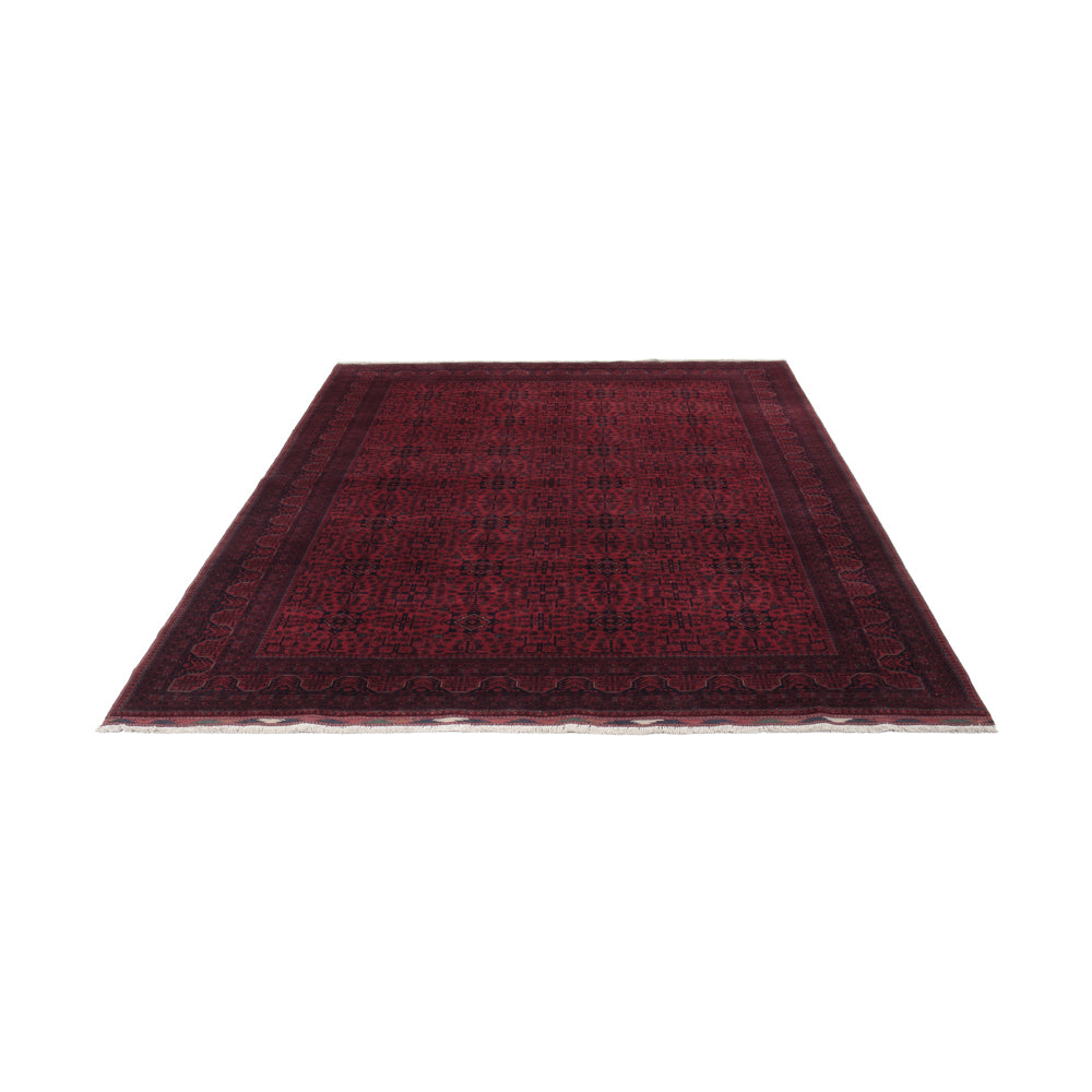 Afghan Rug - Royal - 293 x 200 cm - dark red