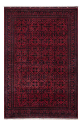 Afghan Rug - Royal - 293 x 202 cm - dark red