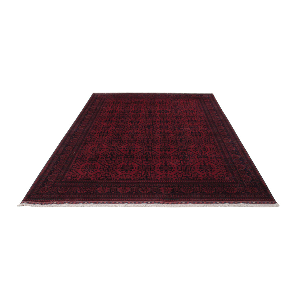 Afghan Rug - Royal - 293 x 202 cm - dark red
