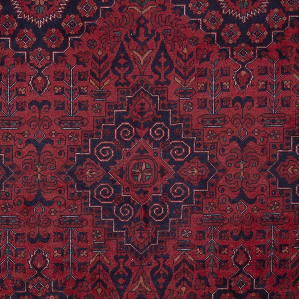 Afghan Rug - Royal - 300 x 202 cm - dark red