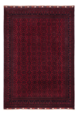 Afghan Rug - Royal - 298 x 206 cm - dark red