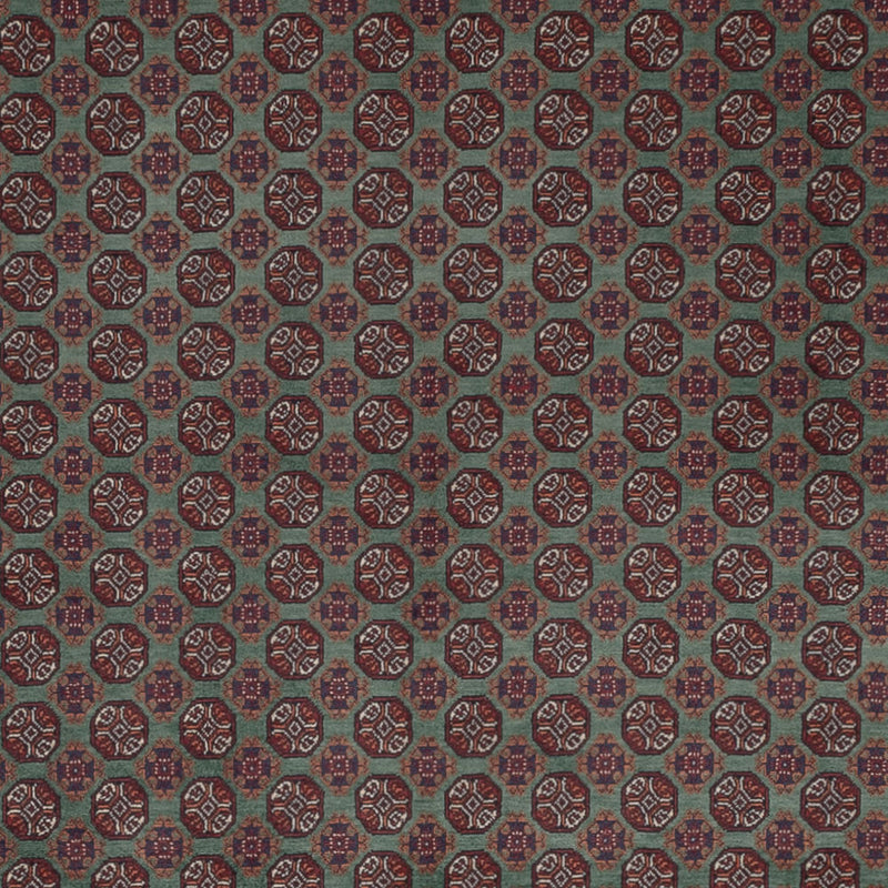 Afghan Rug - Royal - 291 x 201 cm - dark green